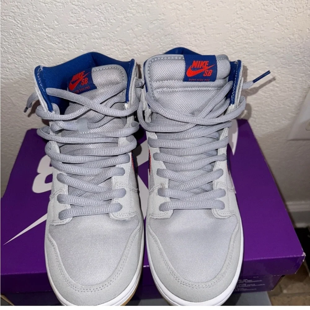 Nike SB Dunk Hi New York Mets - Picture 9 of 10